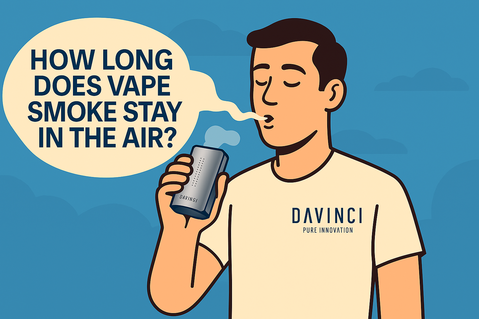 How long does vape smoke stay in the air? How long does vape smoke stay in the air?